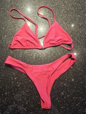 Red Bikini Set